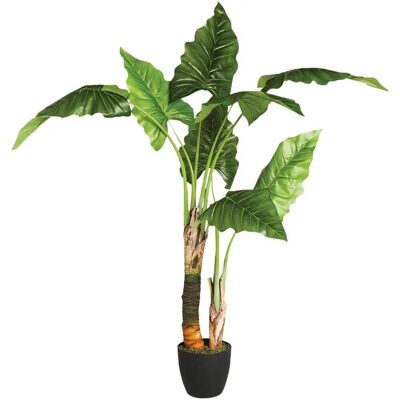 Arbre de banane artificiel Atmosphera - 132cm - Décor intérieur/extérieur - Publicité Arbre de banane artificiel Atmosphera - 132cm - Décor intérieur/extérieur - Publicité