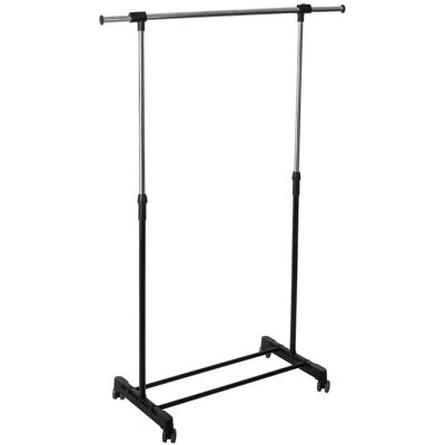 MIROYTENGO Appendiabiti Estensibile Nero Grigio MIROYTENGO Appendiabiti Estensibile Nero Grigio