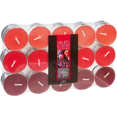 Atmosphera Modèle 30 Bougies parfumées fruits rouges - Bougie - Publicité Atmosphera Modèle 30 Bougies parfumées fruits rouges - Bougie - Publicité
