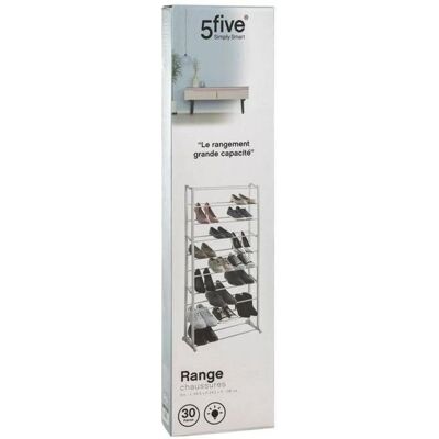 FIVE SIMPLY SMART Wit Schoenenrek x6 - 30 Paar FIVE SIMPLY SMART Wit Schoenenrek x6 - 30 Paar
