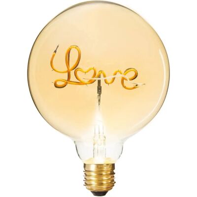 Lampadina LED Atmosphera - Ambra 'Love' E27 2W 100lm Lampadina LED Atmosphera - Ambra 'Love' E27 2W 100lm
