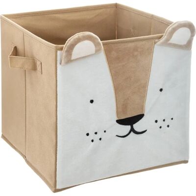 Contenitore di stoccaggio Leone - 29x29 cm - Organizer per bambini Contenitore di stoccaggio Leone - 29x29 cm - Organizer per bambini