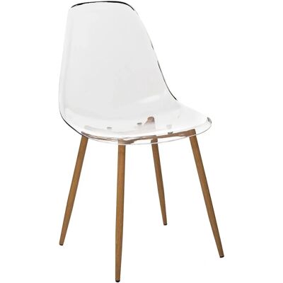 Sedia trasparente Taho 44cm di Atmosphera - Tipo di prodotto Sedia trasparente Taho 44cm di Atmosphera - Tipo di prodotto