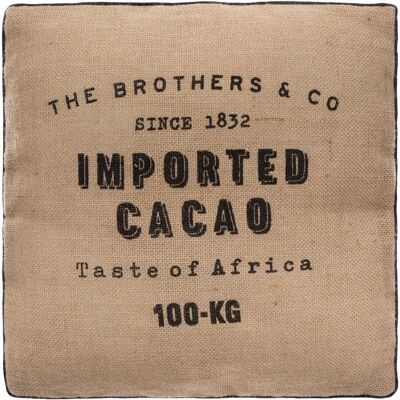 Coussin de sol Atmosphera - Cacao - 40x40 cm - Style Intérieur - Publicité Coussin de sol Atmosphera - Cacao - 40x40 cm - Style Intérieur - Publicité