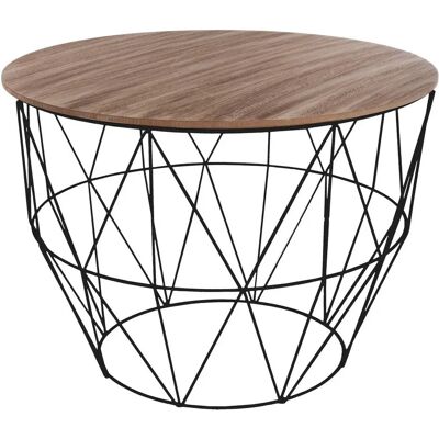 Tavolino Atomic nero Atmosphera - Design geometrico moderno Tavolino Atomic nero Atmosphera - Design geometrico moderno