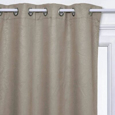 Tenda oscurante foglie beige Atmosphera - Decorazione interna Tenda oscurante foglie beige Atmosphera - Decorazione interna