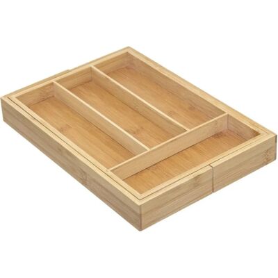 Marke 5five Modell Besteck Organizer - Ausziehbar Bambus Braun Natur Holz Marke 5five Modell Besteck Organizer - Ausziehbar Bambus Braun Natur Holz