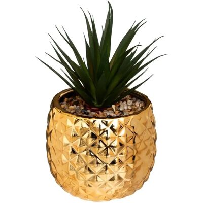 Atmosphera Flerfärgad Konstgjord Ananas - 13x19cm Atmosphera Flerfärgad Konstgjord Ananas - 13x19cm