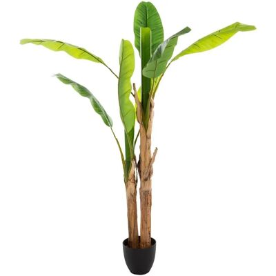 Atmosphera Plante Artificielle - Double Banane - 122x119x130cm - Décoration Intérieure - Publicité Atmosphera Plante Artificielle - Double Banane - 122x119x130cm - Décoration Intérieure - Publicité