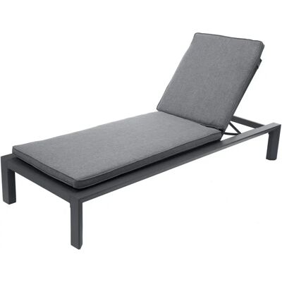 Hespéride Pool Lounge Chair - Aluminium, Anthrazit / Graphit, Verstellbar - Pooltyp Hespéride Pool Lounge Chair - Aluminium, Anthrazit / Graphit, Verstellbar - Pooltyp