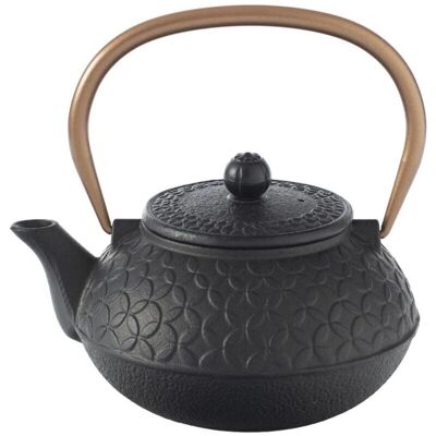 Secret de Gourmet Schwarzblume Gusseisen Teekanne - 1L Secret de Gourmet Schwarzblume Gusseisen Teekanne - 1L