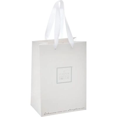 Atmosphera Weiße Kerzen Geschenkbeutel - Kerze - Geschenkverpackung - Innendekoration Atmosphera Weiße Kerzen Geschenkbeutel - Kerze - Geschenkverpackung - Innendekoration