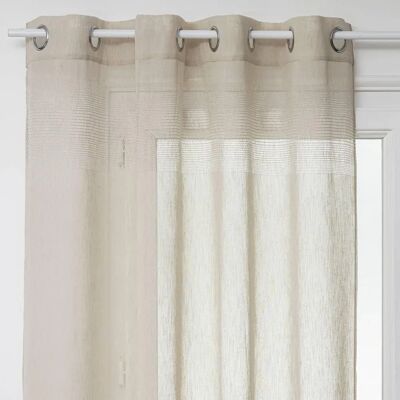 Rideau Beige Atmosphera Creations - 140x240cm - Rideau - Publicité Rideau Beige Atmosphera Creations - 140x240cm - Rideau - Publicité
