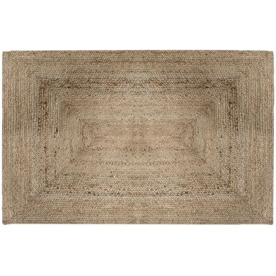 Atmosphera Beigefarbener Juteteppich - 120x170cm, umweltfreundlich Atmosphera Beigefarbener Juteteppich - 120x170cm, umweltfreundlich