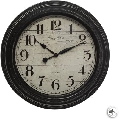 Atmosphera 169302 Wand-/Tischuhr - Vintage Design - Durchmesser 29cm Atmosphera 169302 Wand-/Tischuhr - Vintage Design - Durchmesser 29cm