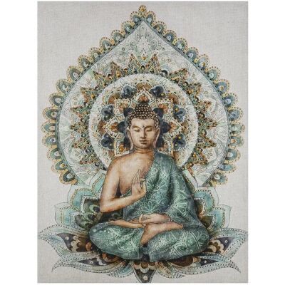 Arte Murale Buddha Atmosphera - 58x78 cm - Multicolore Arte Murale Buddha Atmosphera - 58x78 cm - Multicolore
