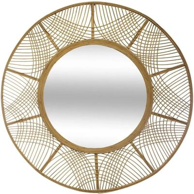 Specchio a parete Atmosphera 169345 - Beige - Specchio a parete Specchio a parete Atmosphera 169345 - Beige - Specchio a parete