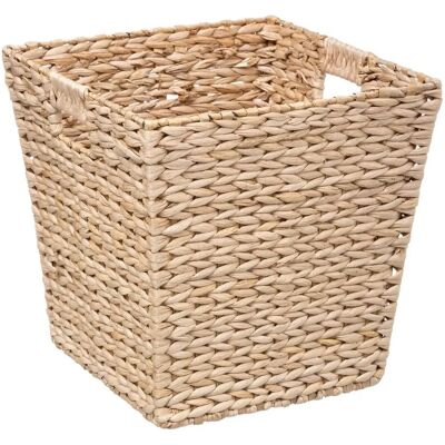 Beige Aufbewahrungskorb 31x31cm - Naturseegras - Moderner Organizer Beige Aufbewahrungskorb 31x31cm - Naturseegras - Moderner Organizer
