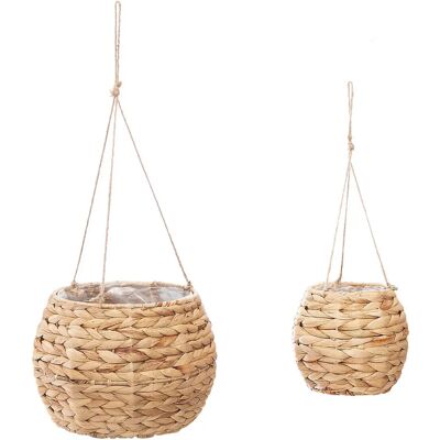 Atmosphera Beige Hya Giglio d'acqua Appeso - Set di Vasi Atmosphera Beige Hya Giglio d'acqua Appeso - Set di Vasi