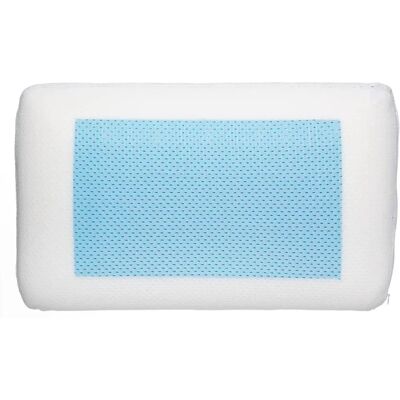 Tevere 5five Oreiller en Gel Ergonomique Blanc - Oreiller - Publicité Tevere 5five Oreiller en Gel Ergonomique Blanc - Oreiller - Publicité