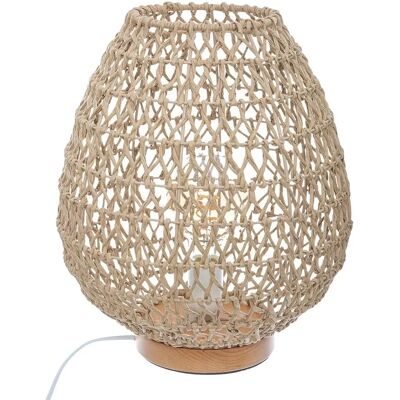 Lampka biurkowa Atmosphera Tressé Sand 40W - Światło Vintage Lampka biurkowa Atmosphera Tressé Sand 40W - Światło Vintage