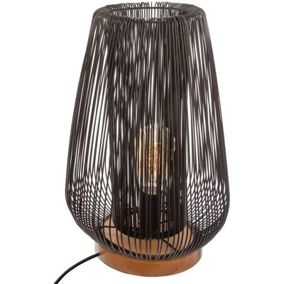 Lampa Noda Atmosphera - Drewno i Żelazo - Regulowana Jasność - E27 Lampa Noda Atmosphera - Drewno i Żelazo - Regulowana Jasność - E27