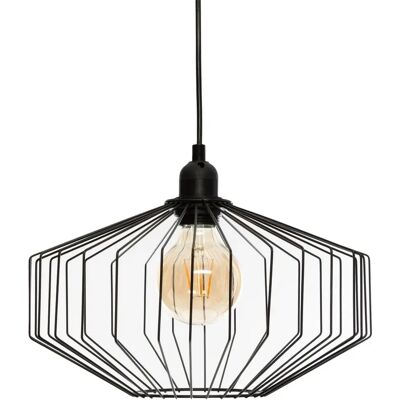 Lampada sospensione Atmosphera Azur - Luce diffusa relaxante - Design moderno/industriale Lampada sospensione Atmosphera Azur - Luce diffusa relaxante - Design moderno/industriale