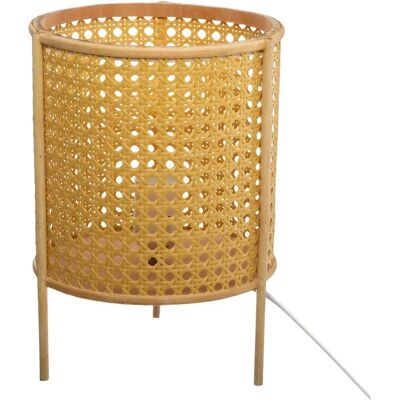 Lampada da Tavolo Beige Atmosphera - 28cm - Decorazione Elegante Lampada da Tavolo Beige Atmosphera - 28cm - Decorazione Elegante