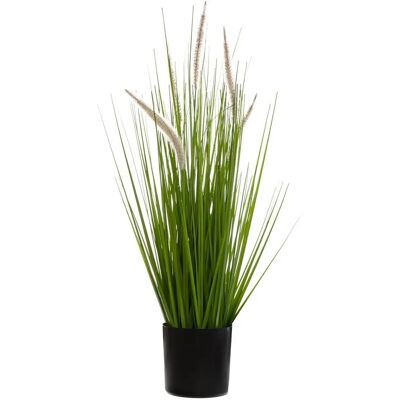 Herbe Artificielle en Pot Atmosphera - 70cm - Plante Décorative d'Intérieur - Publicité Herbe Artificielle en Pot Atmosphera - 70cm - Plante Décorative d'Intérieur - Publicité