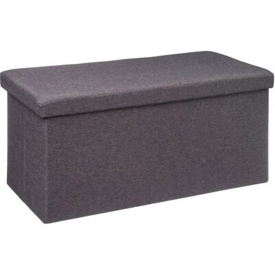 Pouf Doppio Pieghevole Grigio 5FIVE Einfach Smart - Pouf Pouf Doppio Pieghevole Grigio 5FIVE Einfach Smart - Pouf