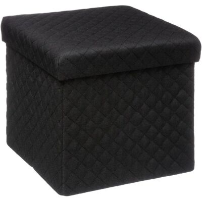 Pouf Pliable avec Rangement 5five Smart - 31x30x31cm Pouf Pliable avec Rangement 5five Smart - 31x30x31cm