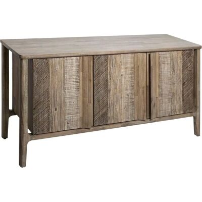 Buffet Atmosphera Beige de Acacia 3 Puertas - Estilo Natural Buffet Atmosphera Beige de Acacia 3 Puertas - Estilo Natural