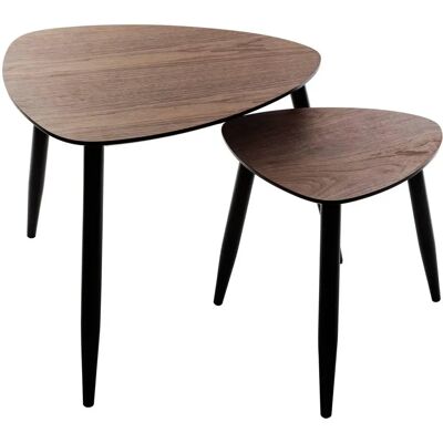 Tavolini da caffè Atmosphera Noce - Set da 2 Tavolini da caffè Atmosphera Noce - Set da 2