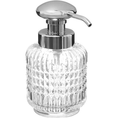 Dispenser di sapone liquido in vetro 5five Simply Smart PRECIOUS - Elegante e compatto Dispenser di sapone liquido in vetro 5five Simply Smart PRECIOUS - Elegante e compatto