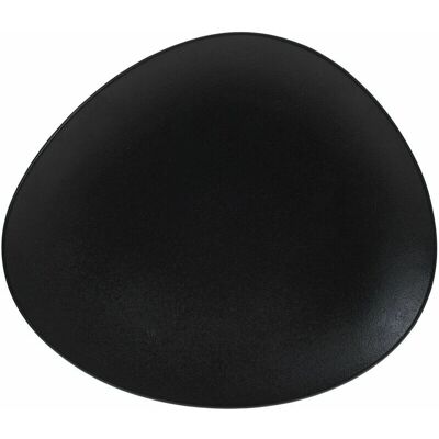 Assiette de Dessert Galet Black 23cm - SG SECRET DE GOURMET - Publicité Assiette de Dessert Galet Black 23cm - SG SECRET DE GOURMET - Publicité