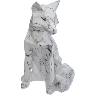 Atmosphera 168366 Statue décorative - Renard origami blanc - Résine - Publicité Atmosphera 168366 Statue décorative - Renard origami blanc - Résine - Publicité