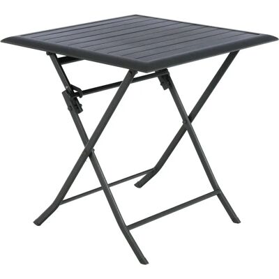 Hesperide - Gartentisch Azua Graphit - Faltbar, für 2 Personen Hesperide - Gartentisch Azua Graphit - Faltbar, für 2 Personen