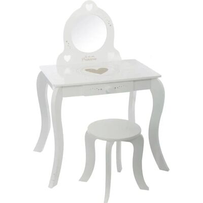 Toeletta per bambini Atmosphera - Decorazione Cuore & Stella - 71,5cm Toeletta per bambini Atmosphera - Decorazione Cuore & Stella - 71,5cm