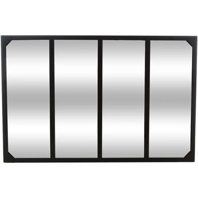 Espejo de Pared Atmosphera Lola - Metal Industrial 116x76cm - Beige Espejo de Pared Atmosphera Lola - Metal Industrial 116x76cm - Beige