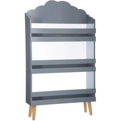 Atmosphera Nuage Kinderregal - 3 Regale, MDF, Grau Atmosphera Nuage Kinderregal - 3 Regale, MDF, Grau