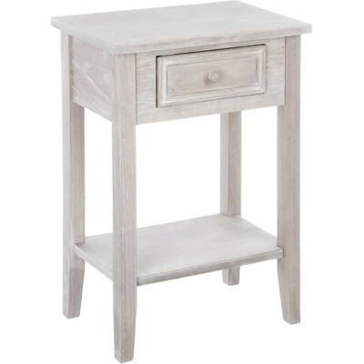 Comodino Atmosphera - Charme in legno naturale - 45x30x67cm Comodino Atmosphera - Charme in legno naturale - 45x30x67cm