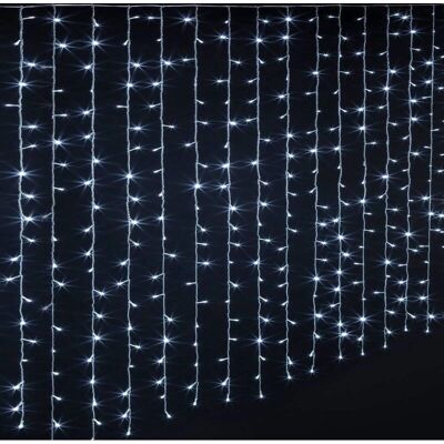 Cortina exterior de 400x200cm blanco frío con 800 LEDs - Feeric Lights & Christmas Cortina exterior de 400x200cm blanco frío con 800 LEDs - Feeric Lights & Christmas
