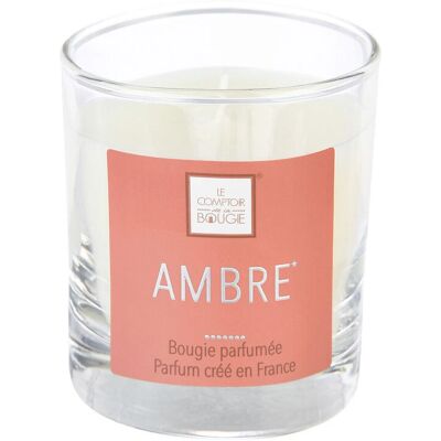Atmosphera 145301D bougie en cire - Ambre - 47h de combustion - Bougie en cire - Publicité Atmosphera 145301D bougie en cire - Ambre - 47h de combustion - Bougie en cire - Publicité