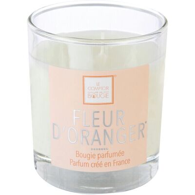 Bougie en cire Atmosphera 145302E - Fleur d'oranger - 47h - Publicité Bougie en cire Atmosphera 145302E - Fleur d'oranger - 47h - Publicité