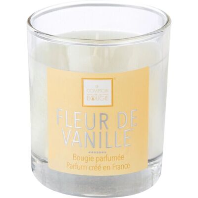 Bougie parfumée à la vanille Atmosphera - 47h - Création française - Publicité Bougie parfumée à la vanille Atmosphera - 47h - Création française - Publicité