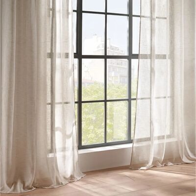 Atmosphera 131691D Rideau Beige - Rideau/Draperie Atmosphera 131691D Rideau Beige - Rideau/Draperie