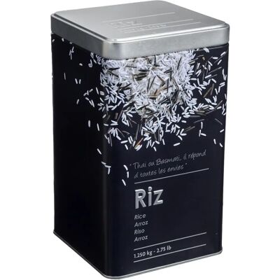 Značka Model Skladovací box na rýži - Moderní čtvercový design Značka Model Skladovací box na rýži - Moderní čtvercový design