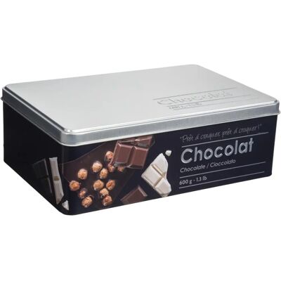 Boîte à chocolat en métal Black Edition - 600g Boîte à chocolat en métal Black Edition - 600g