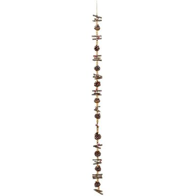 Feeric Lights & Christmas - Tannenzapfen Girlande 150cm - Perle Feeric Lights & Christmas - Tannenzapfen Girlande 150cm - Perle