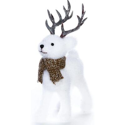 Decorazione di renna in peluche - 19cm Decorazione di renna in peluche - 19cm